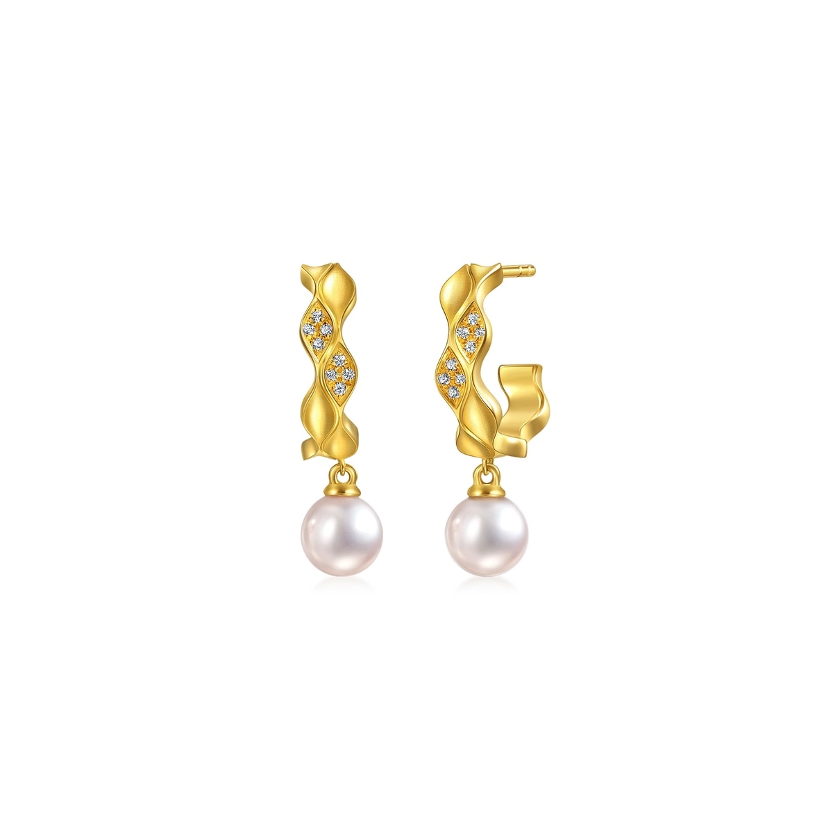999 Gold Earrings