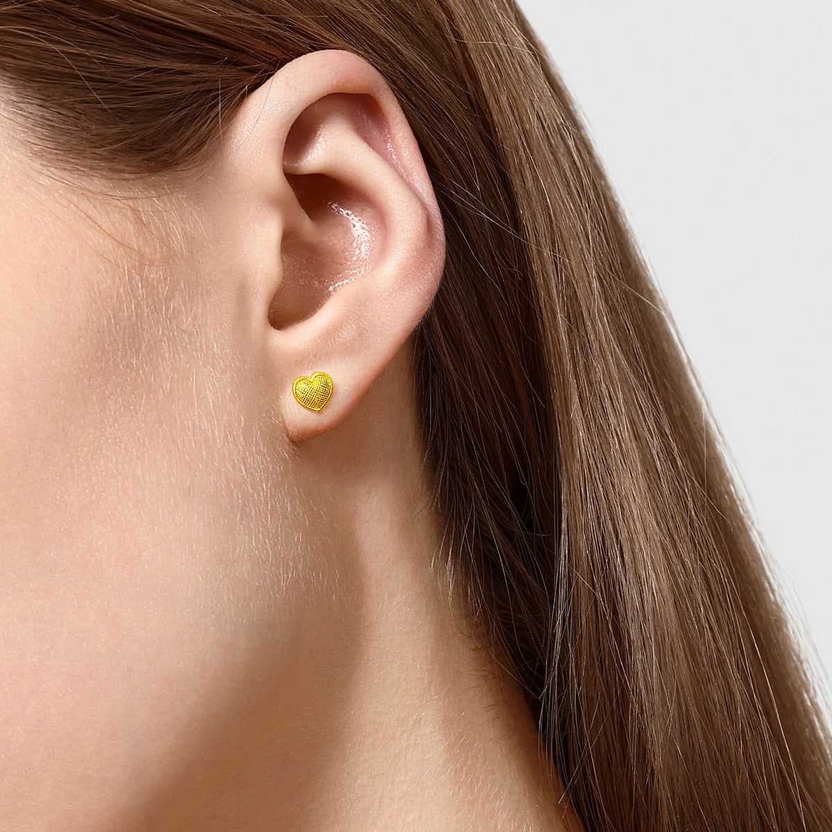 999.9 Gold Earrings