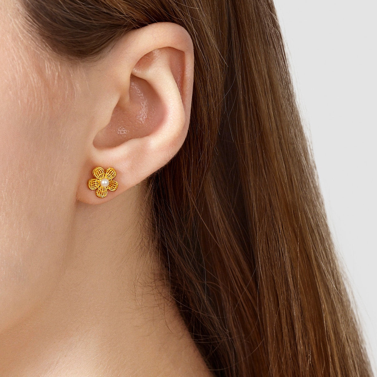 999.9 Gold Earrings