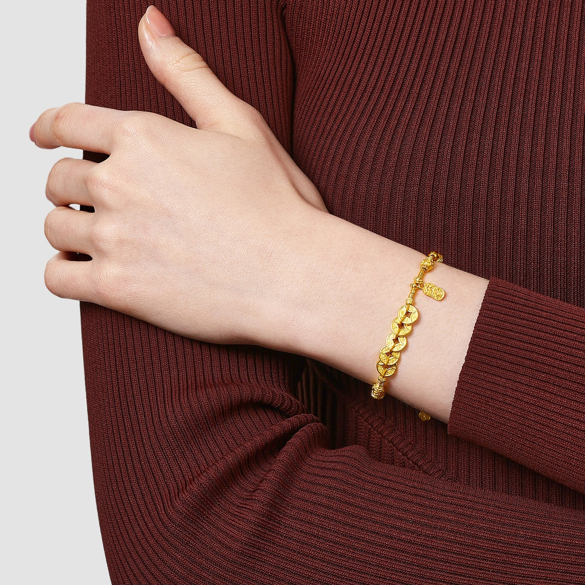 999.9 Gold Bracelet