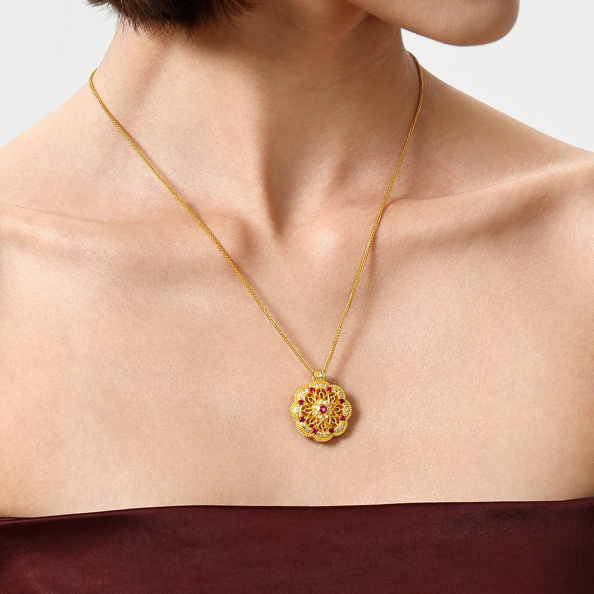 999.9 Gold Necklace
