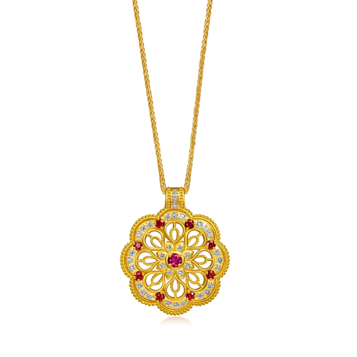 999.9 Gold Necklace