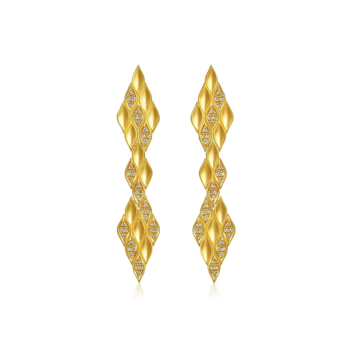 999 Gold Earrings