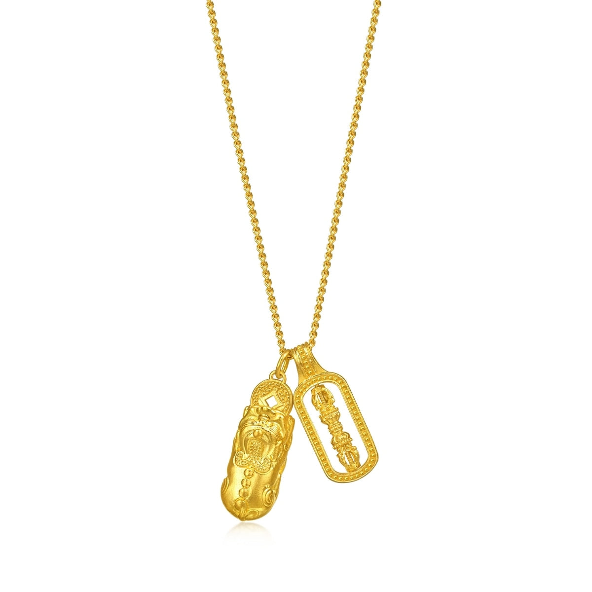 Cultural Blessings 'The Oriental' 999.9 Gold Pixiu Necklace