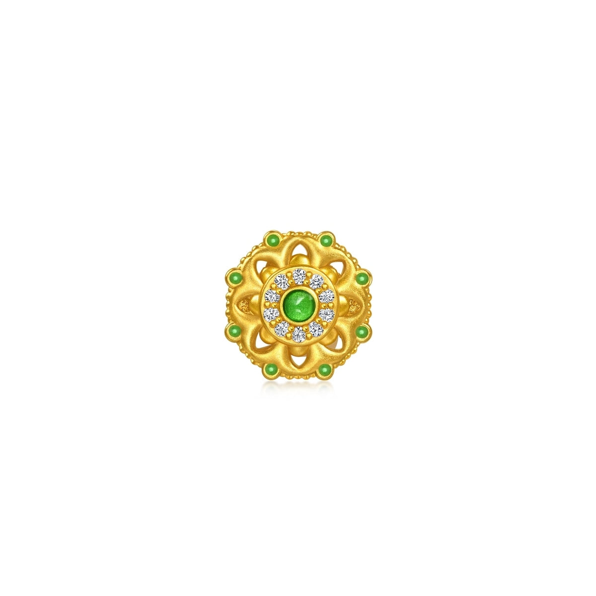 999 Gold Charm