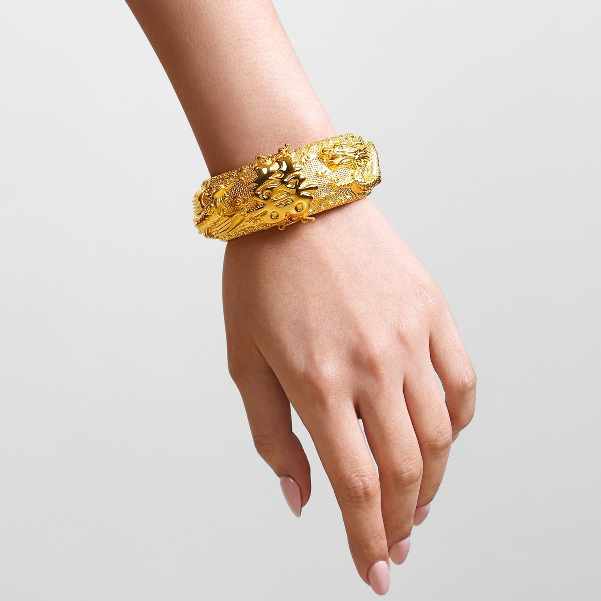 999.9 Gold Bangle