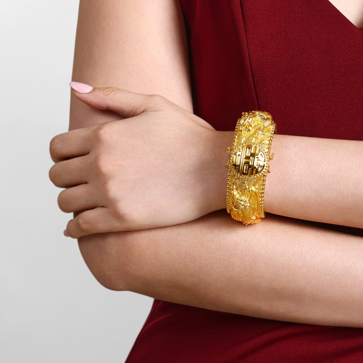 999.9 Gold Bangle