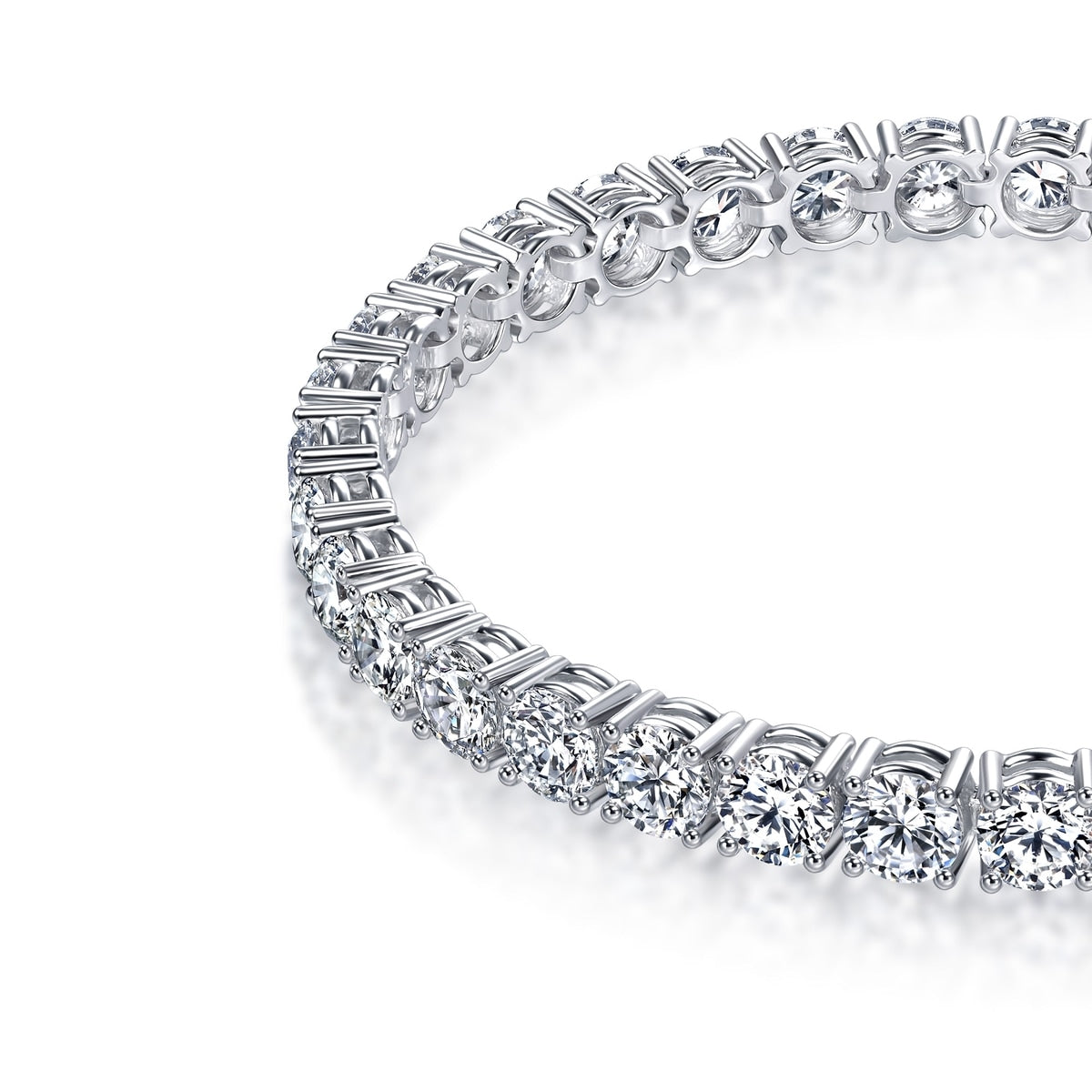 18K/750 Gold (White) Diamond Bracelet