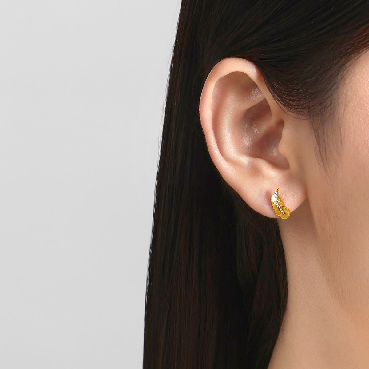 999 Gold Earrings
