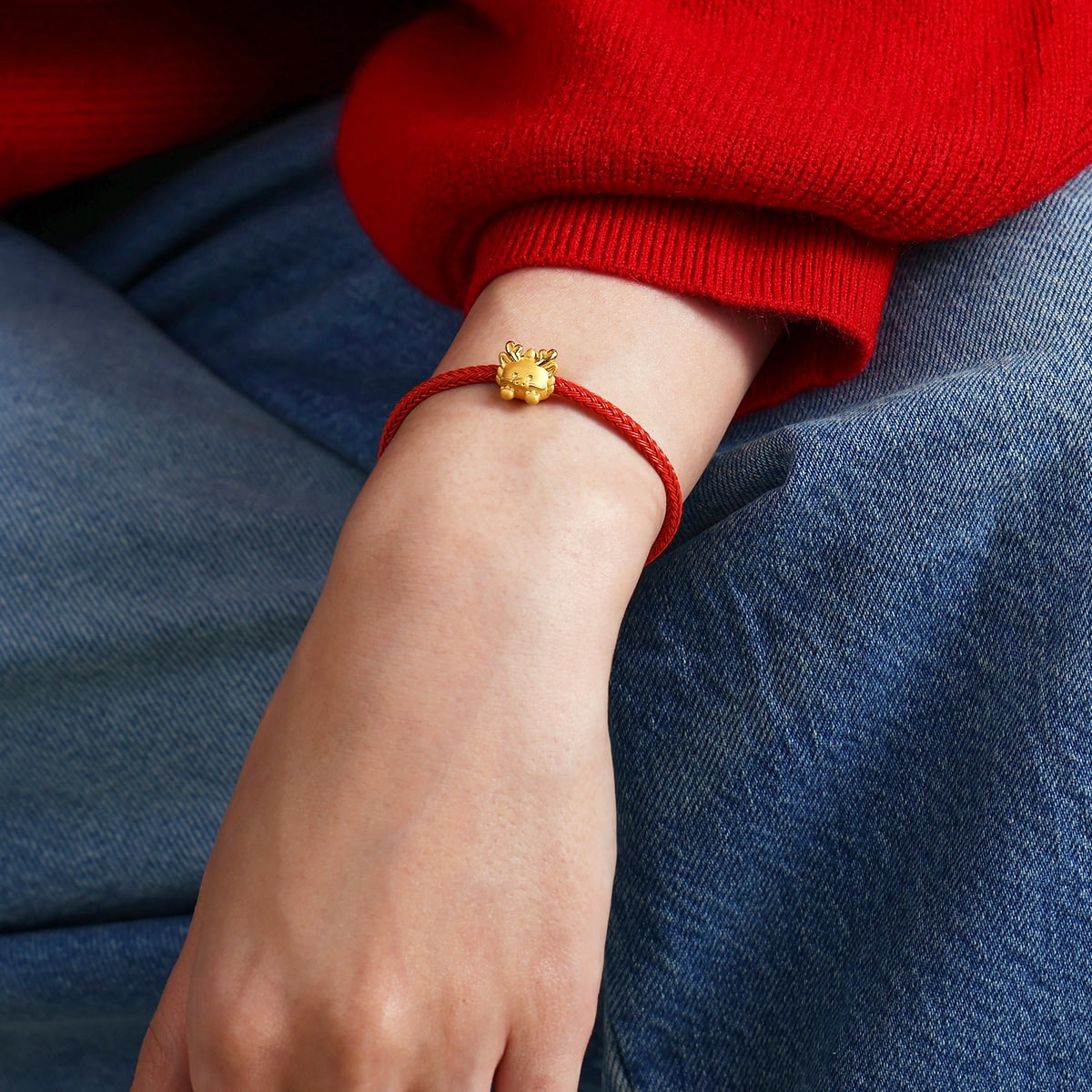999 Gold Charm