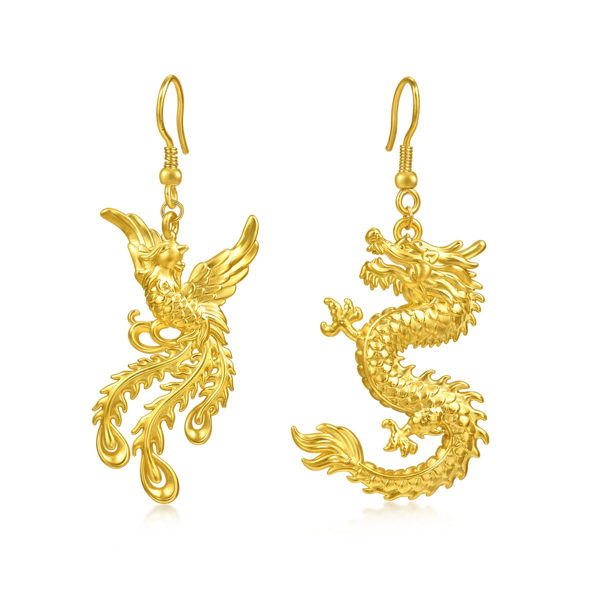 999 Gold Earrings
