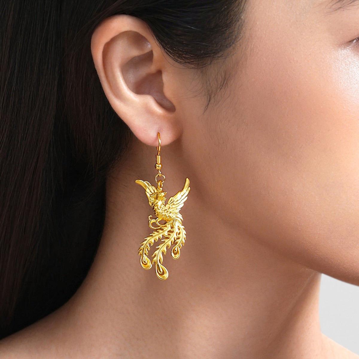 999 Gold Earrings