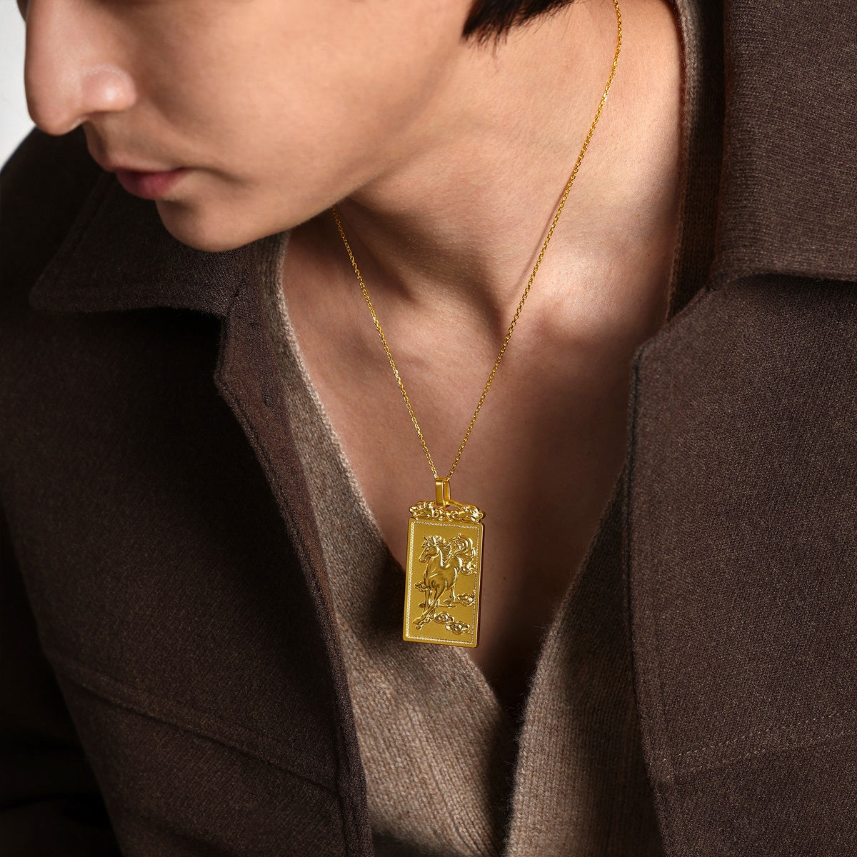 999.9 Gold Pendant