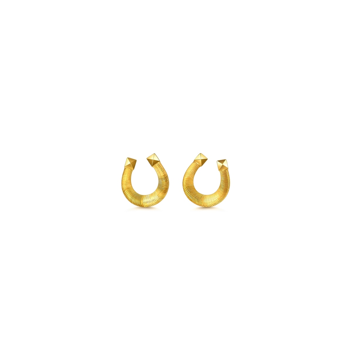 999 Gold Earrings