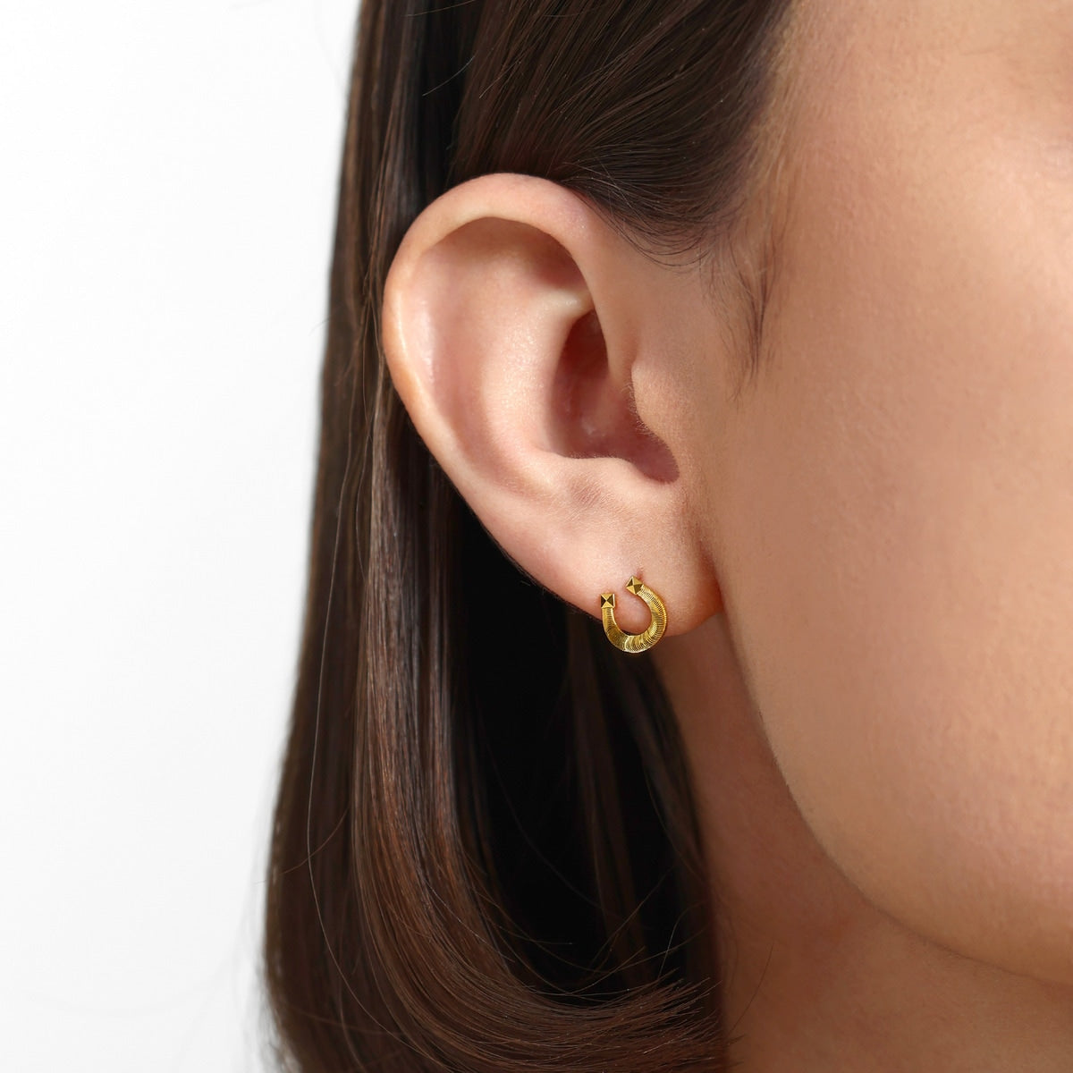 999 Gold Earrings