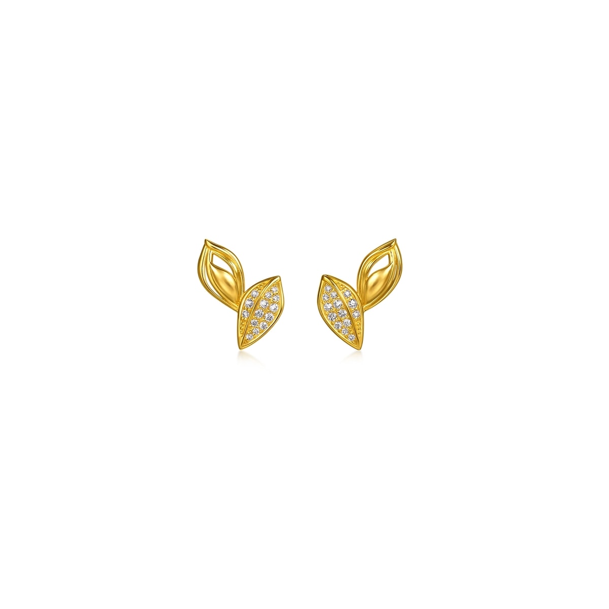 999 Gold Earrings