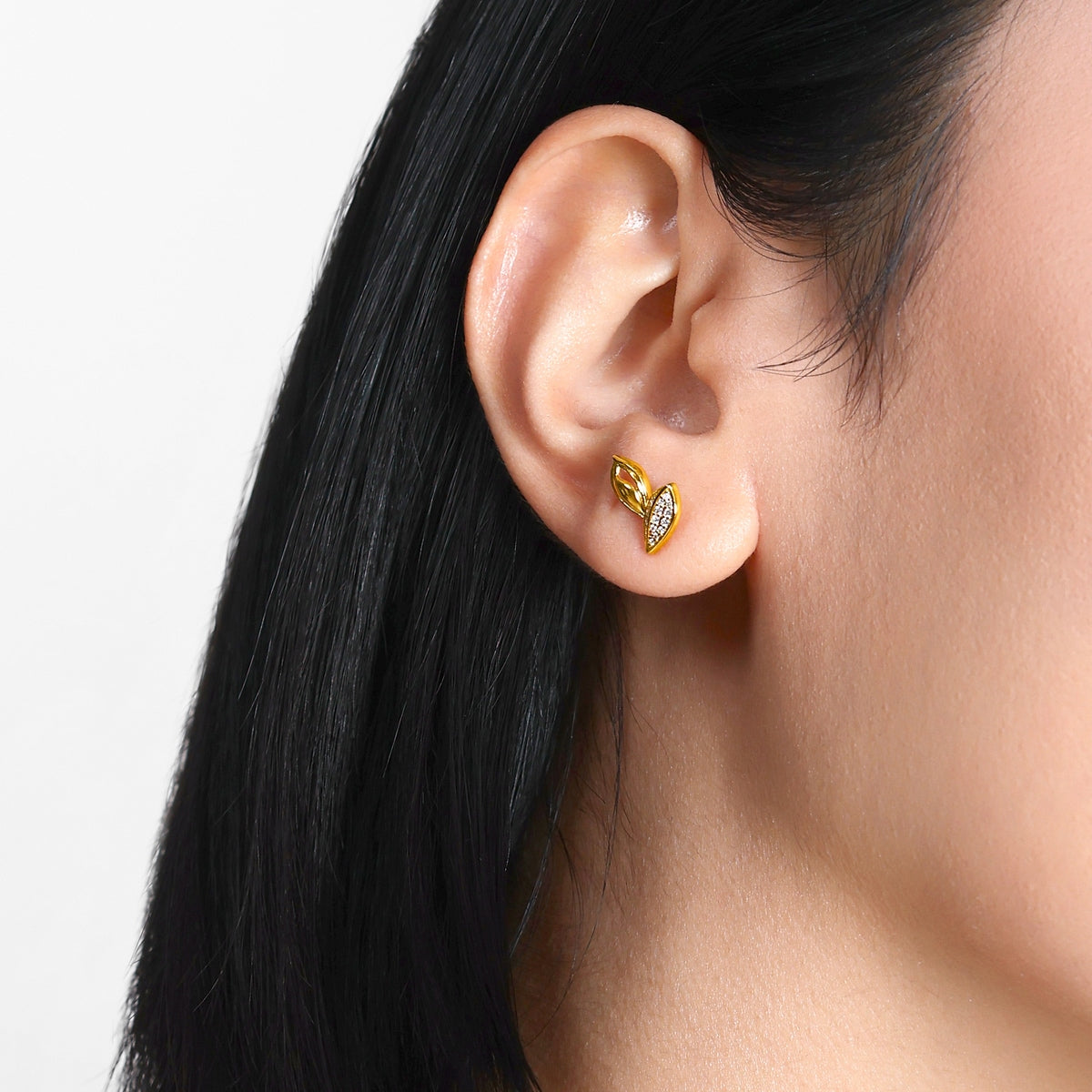 999 Gold Earrings
