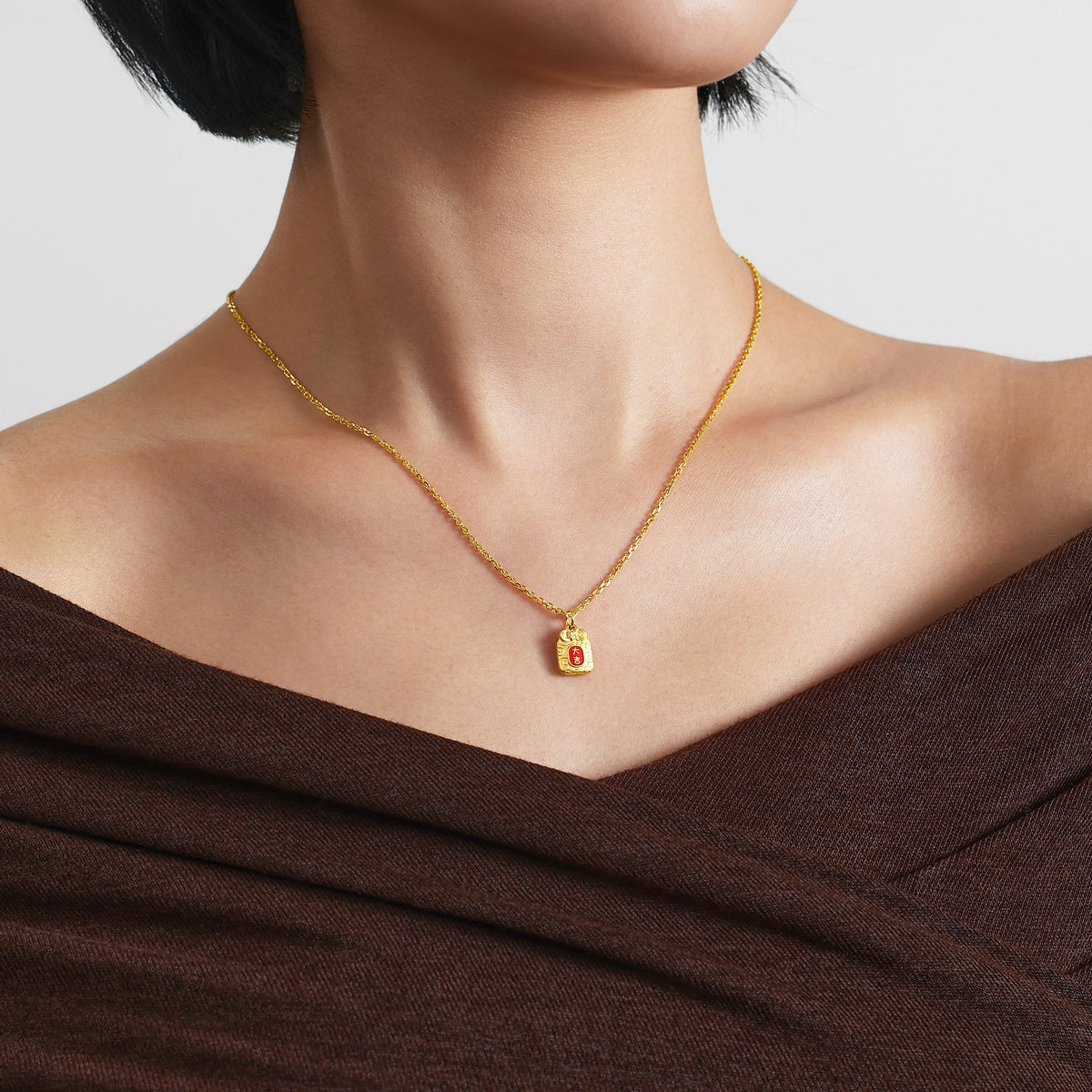 999 Gold Pendant