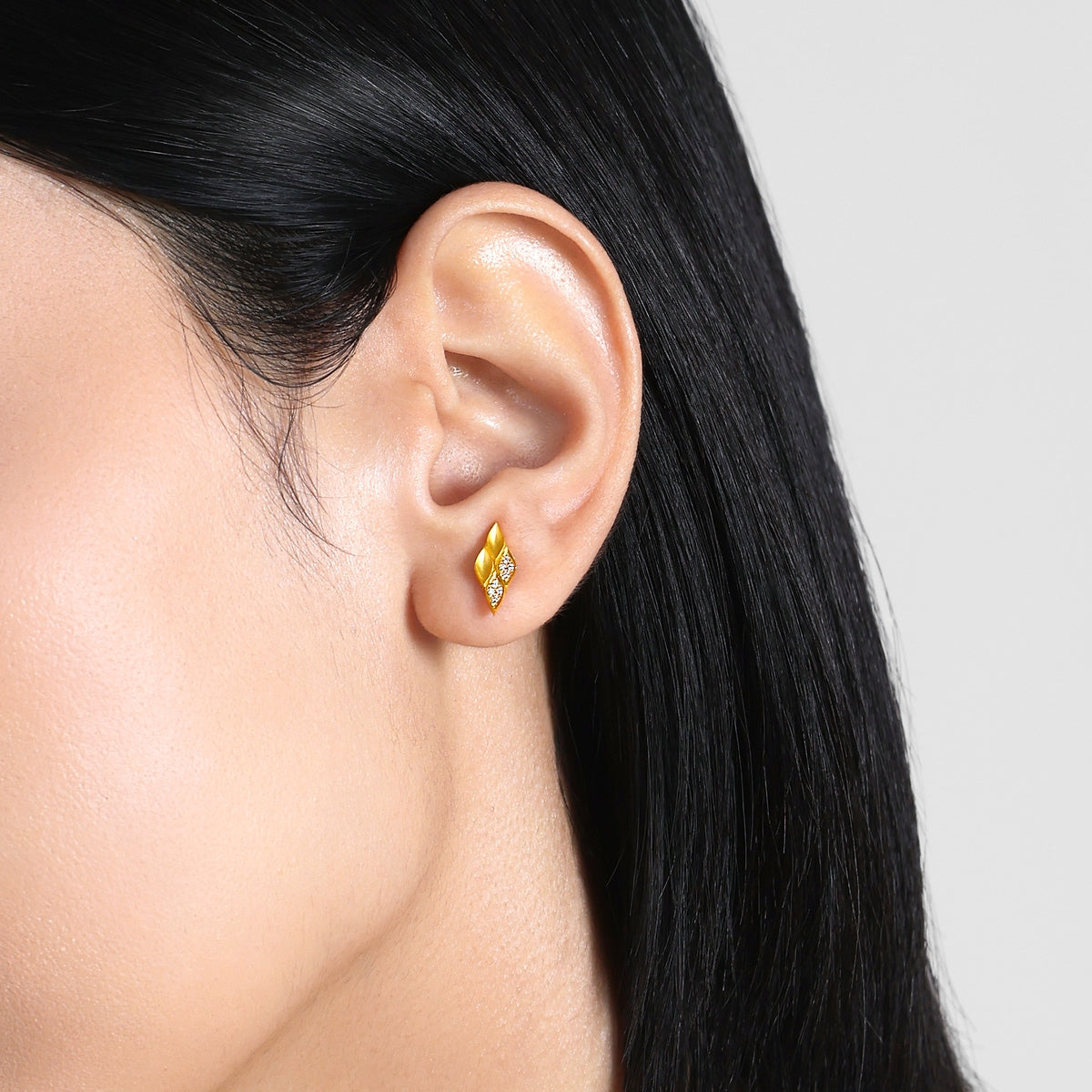 999 Gold Earrings