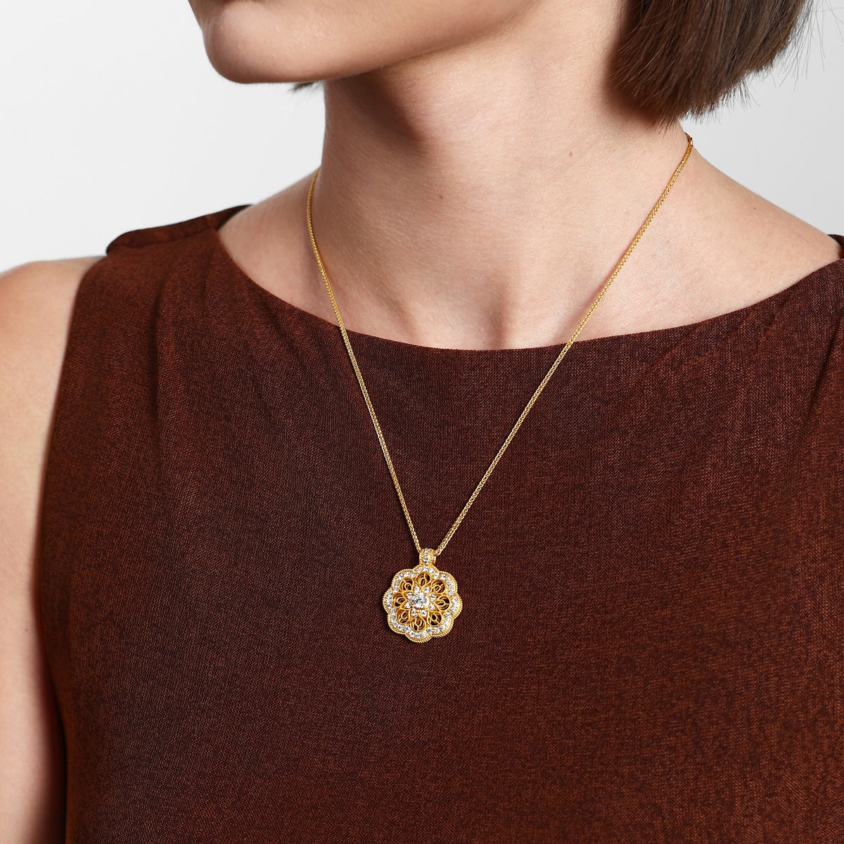 999.9 Gold Necklace