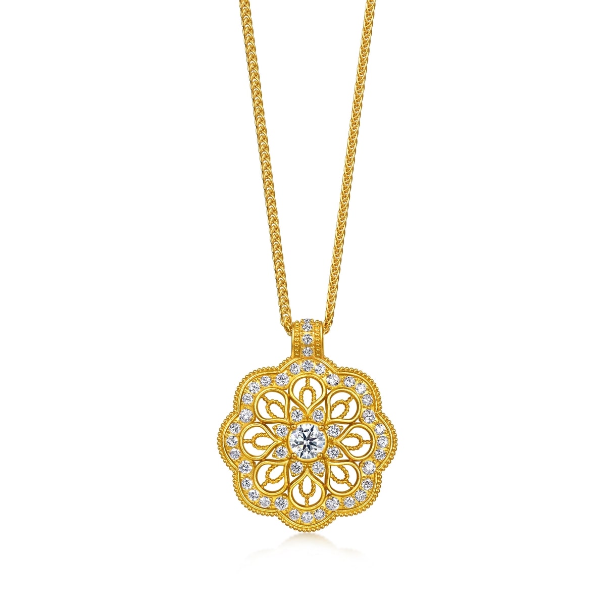 999.9 Gold Necklace