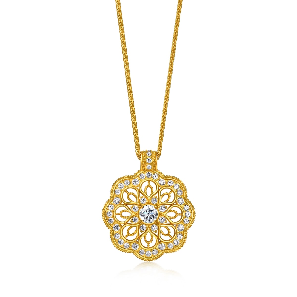 999.9 Gold Necklace
