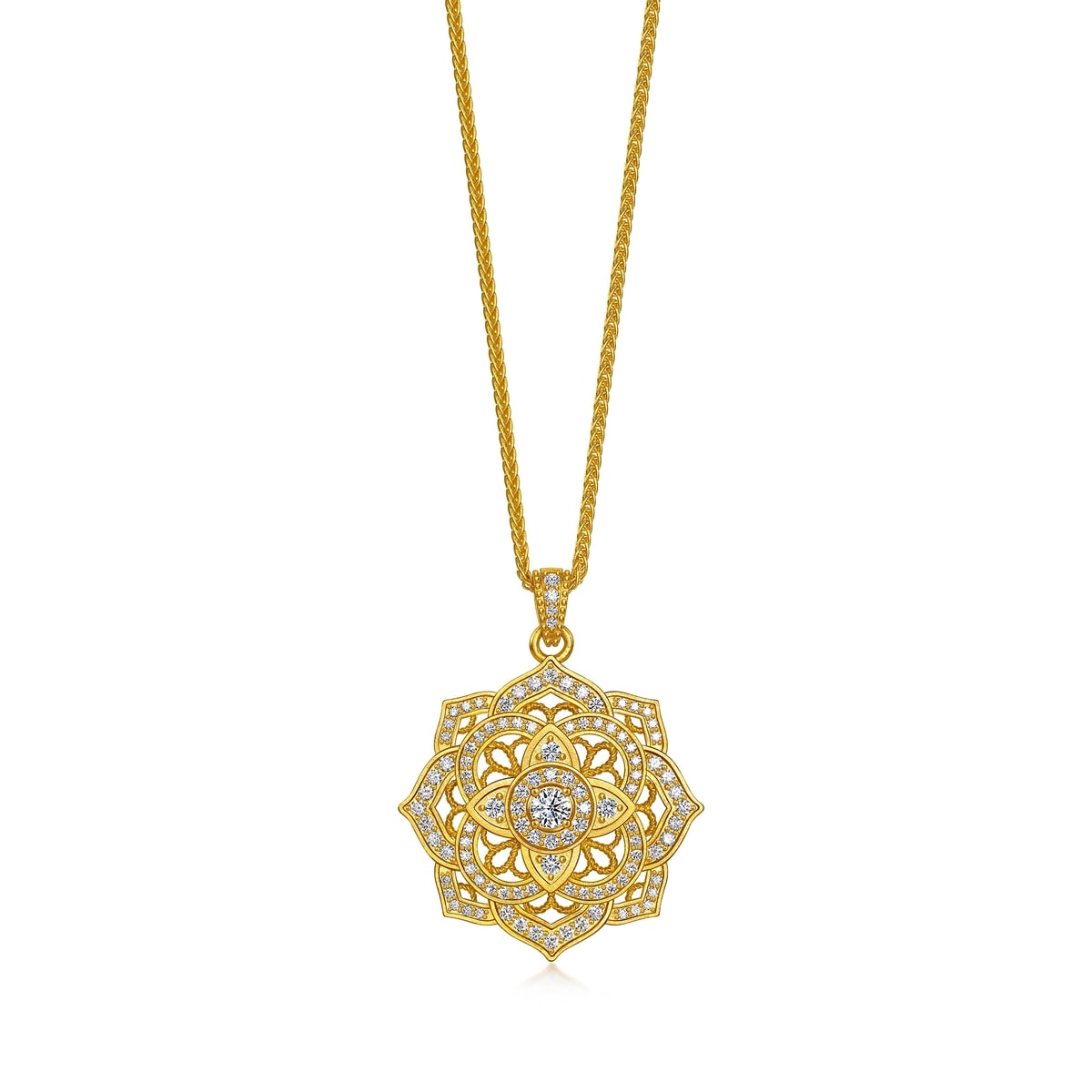 999.9 Gold Necklace