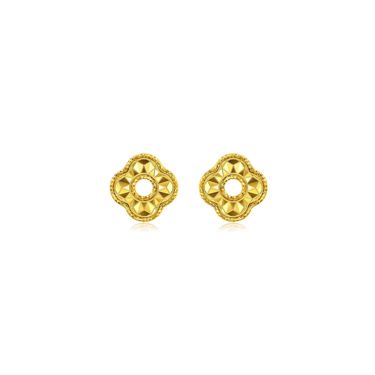 999 Gold Earrings