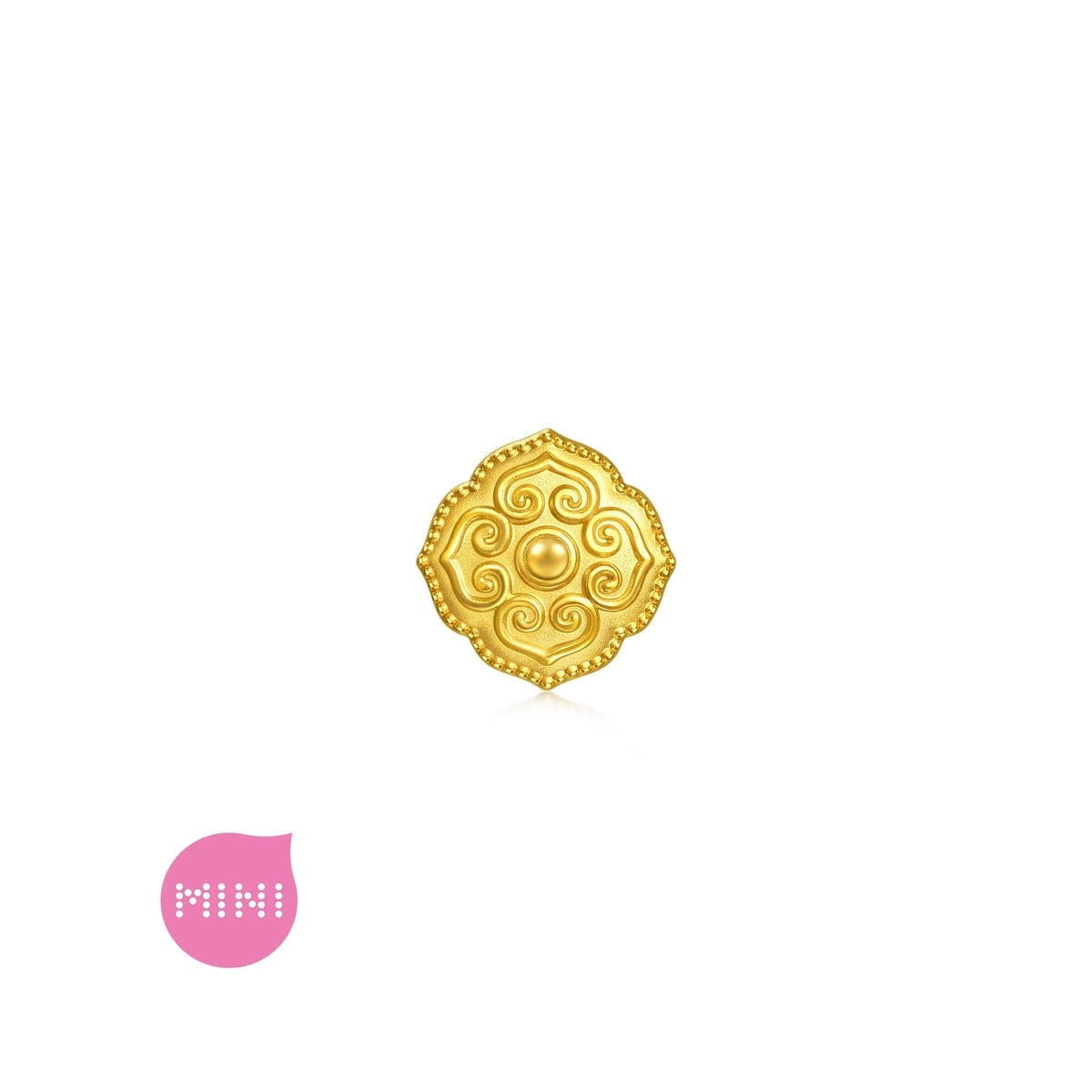 999 Gold Charm