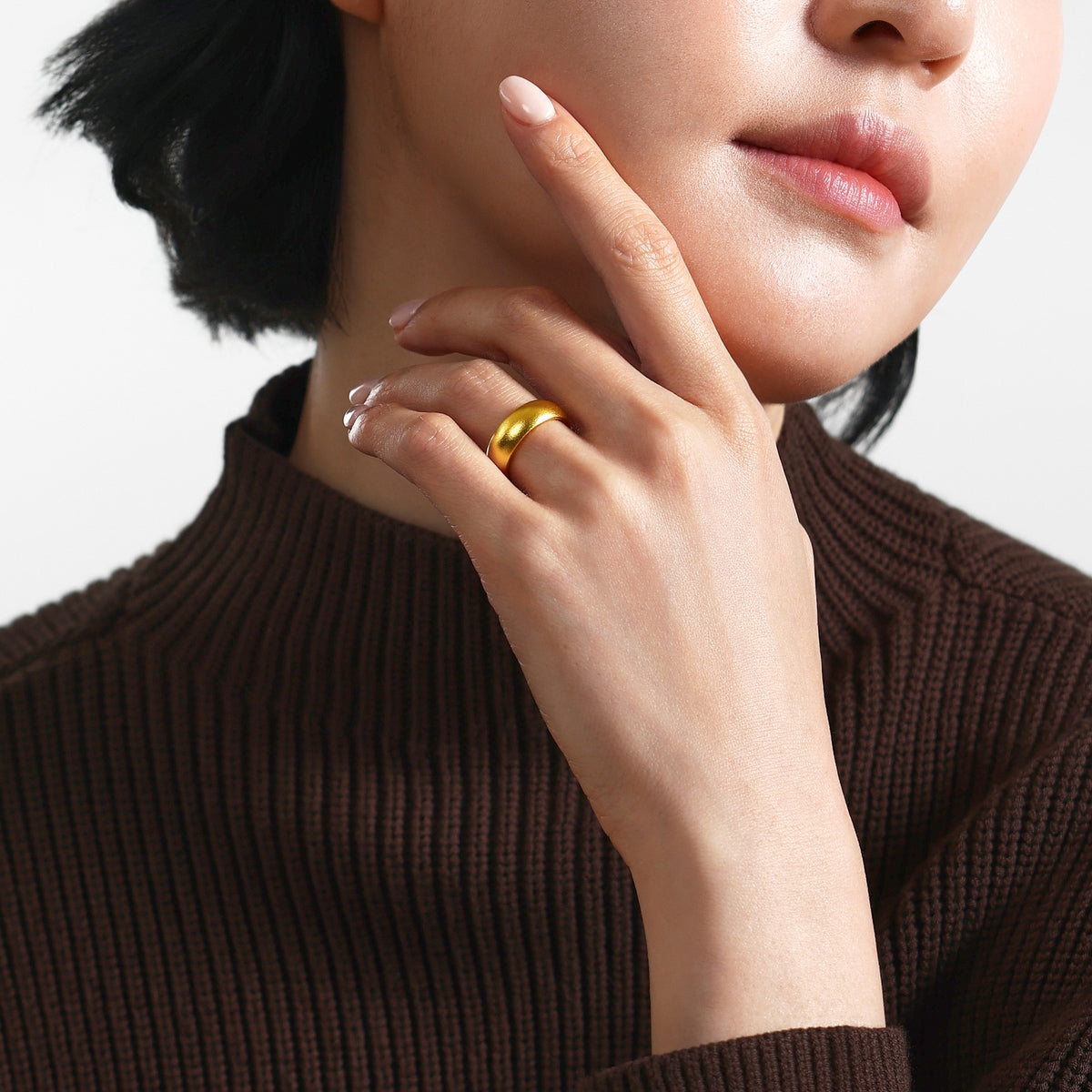 999.9 Gold Ring
