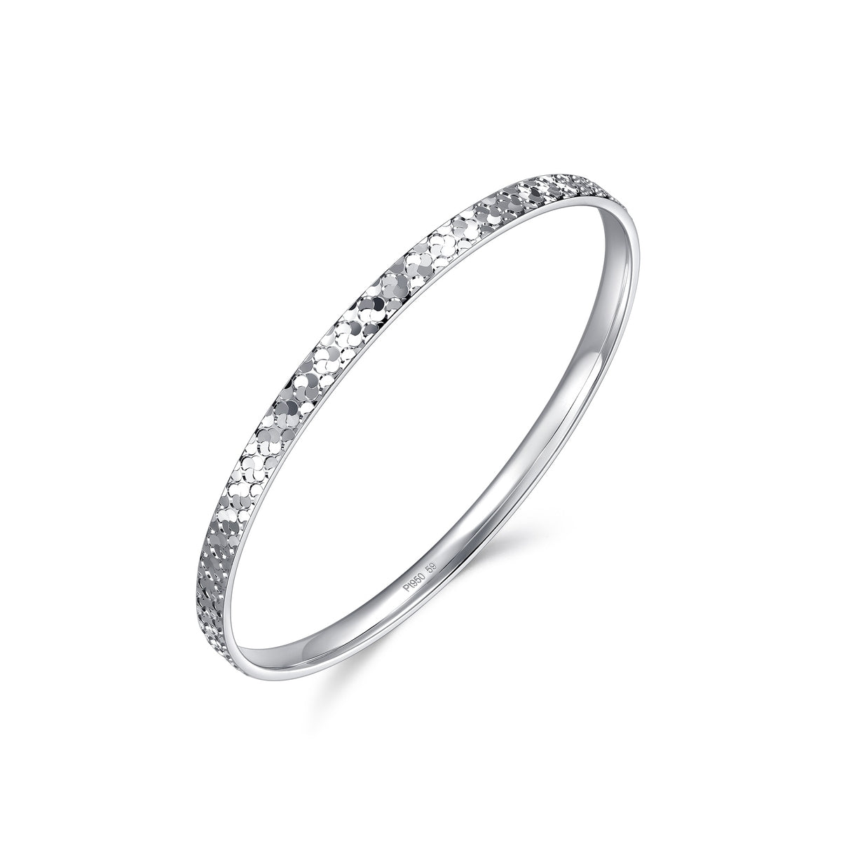 950 Platinum Bangle