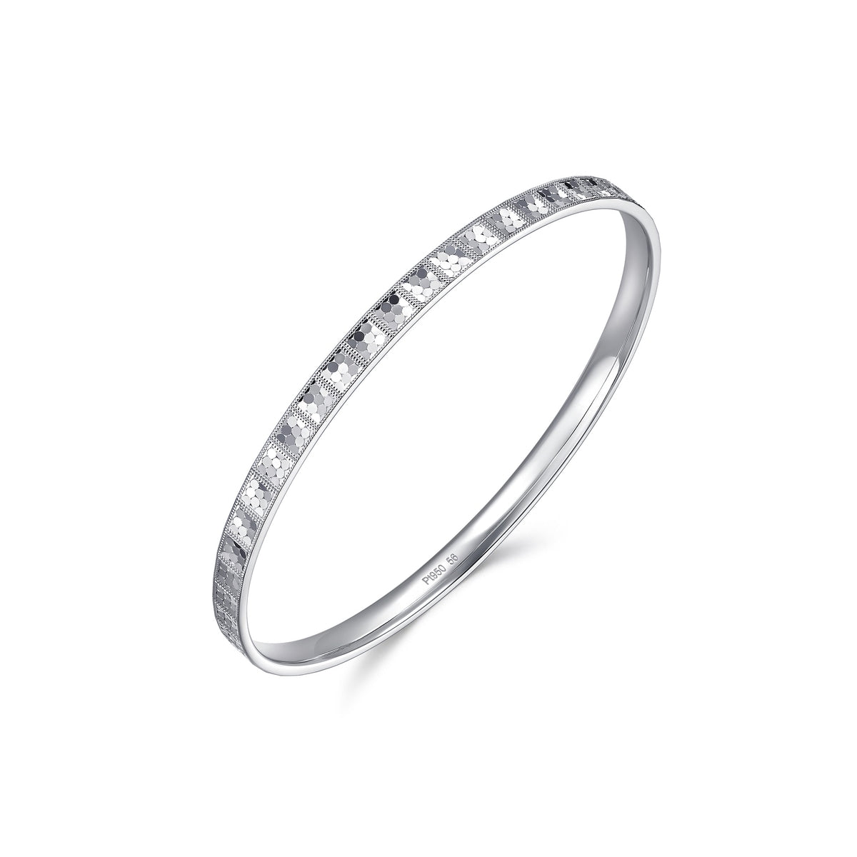 950 Platinum Bangle