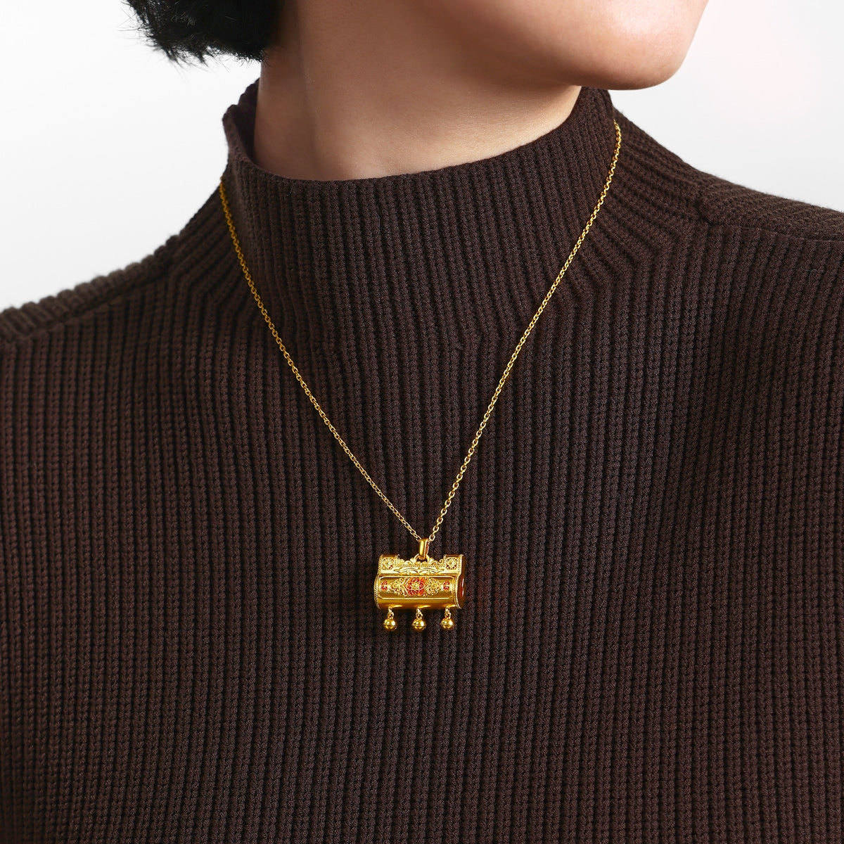 999.9 Gold Necklace