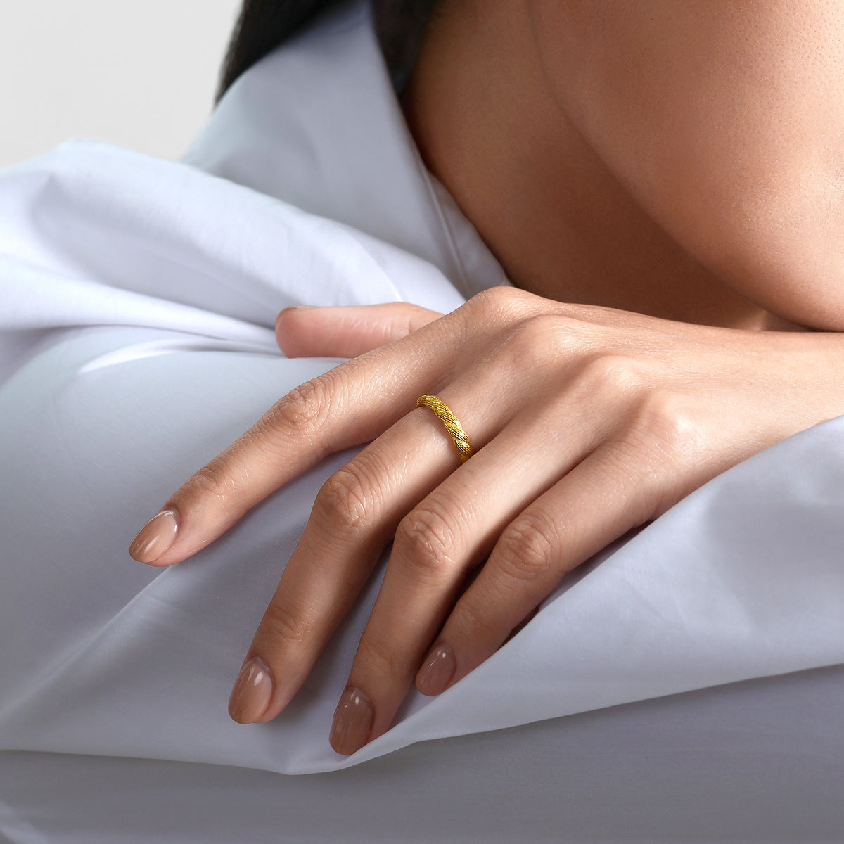 999.9 Gold Ring