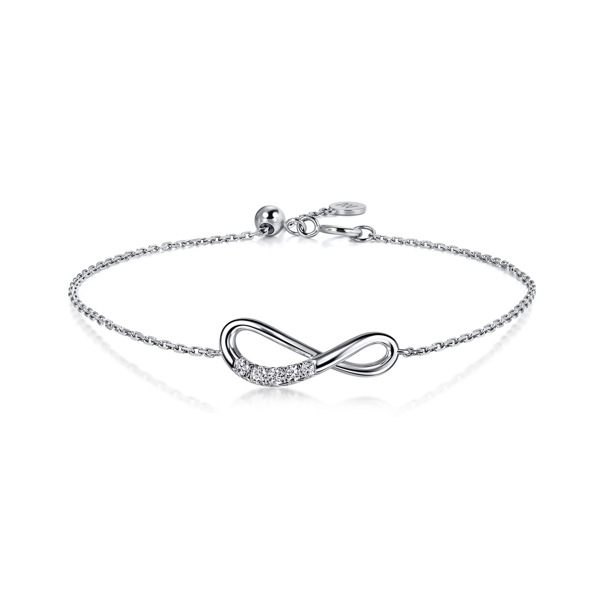 18K/750 Gold (White) Diamond Bracelet