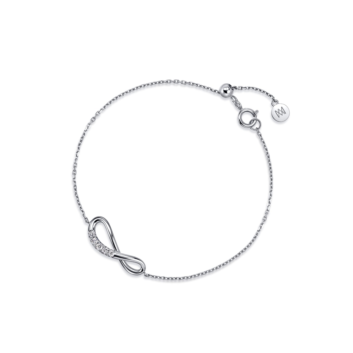 18K/750 Gold (White) Diamond Bracelet