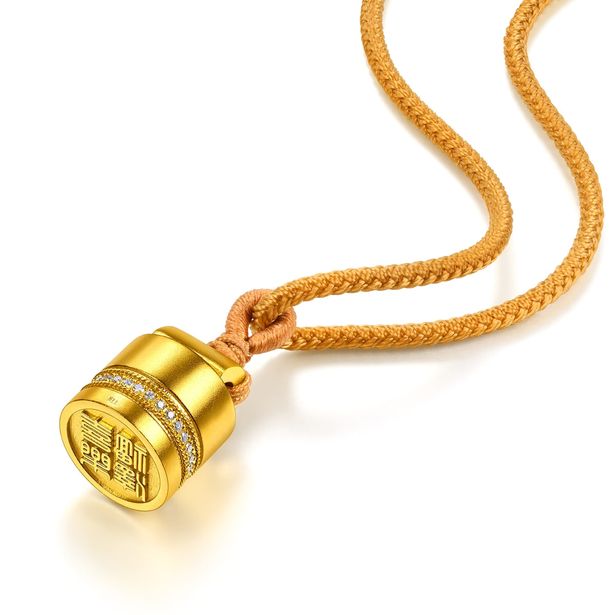 Cultural Blessings 'The Oriental' 999.9 Gold Diamond Necklace