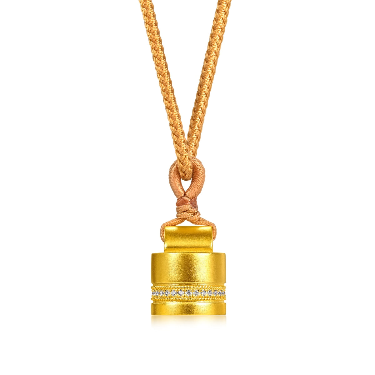 Cultural Blessings 'The Oriental' 999.9 Gold Diamond Necklace