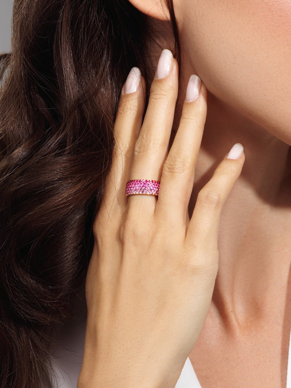 Baby Ombre Cigar Ring - Flamingo (EXCLUSIVE)