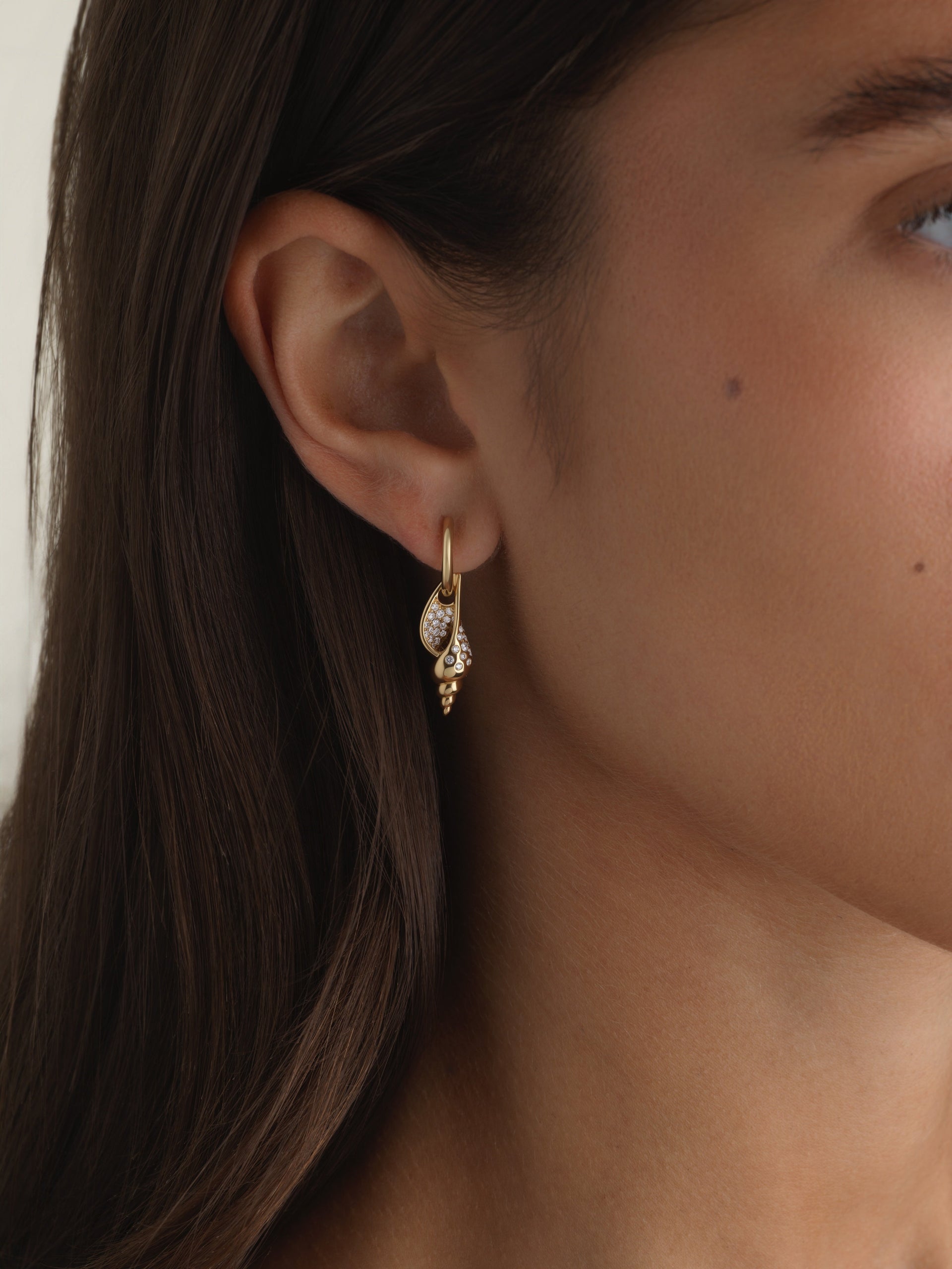 Shell Drop Earring