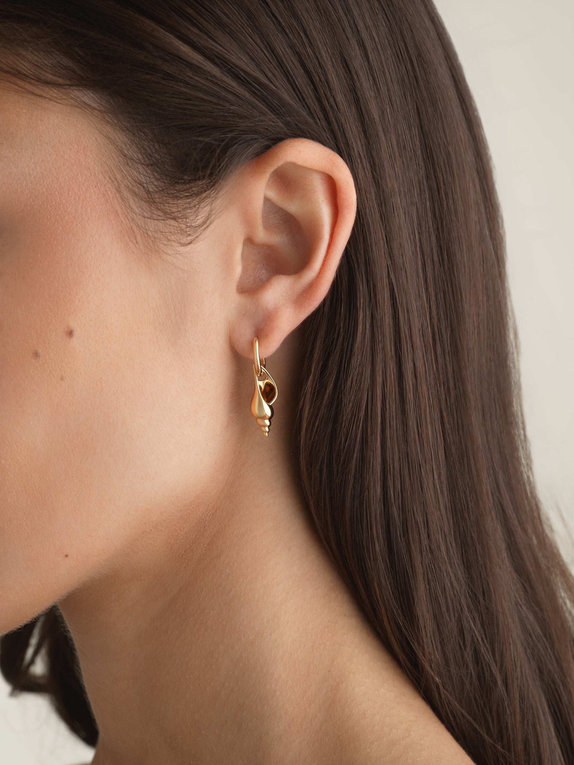 Shell Drop Earring