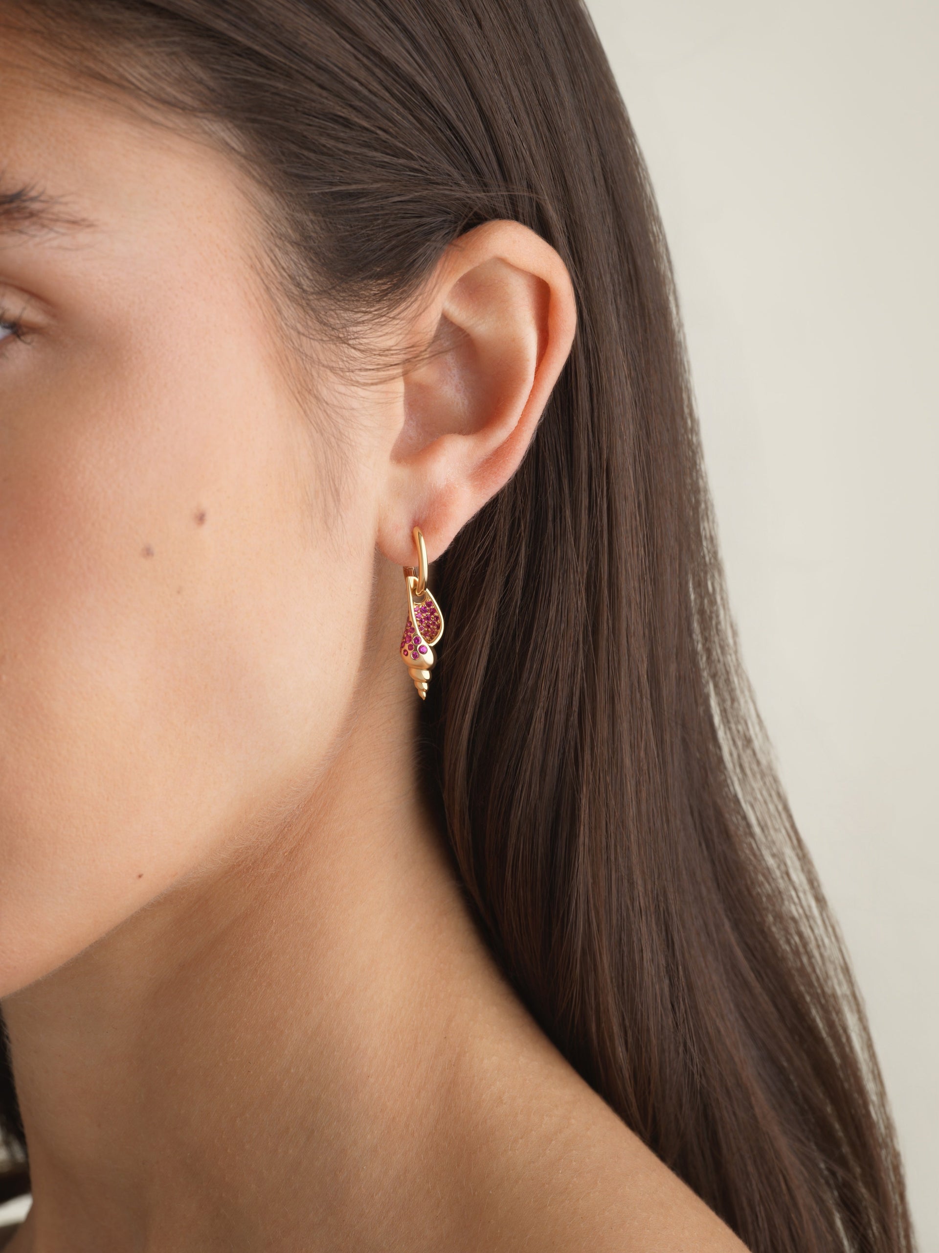 Shell Drop Earring