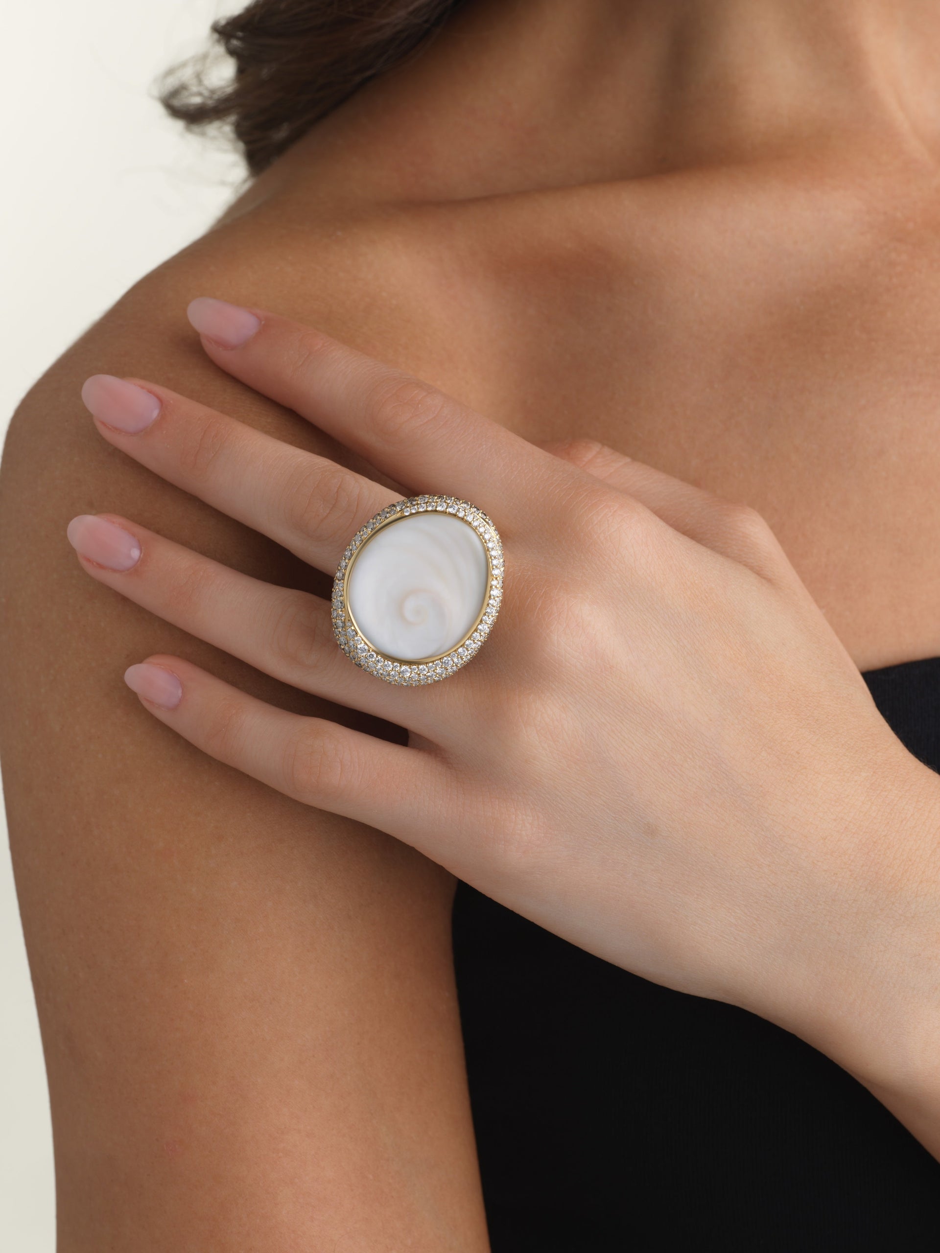 Spiral Shell Ring (One-of-a-Kind)
