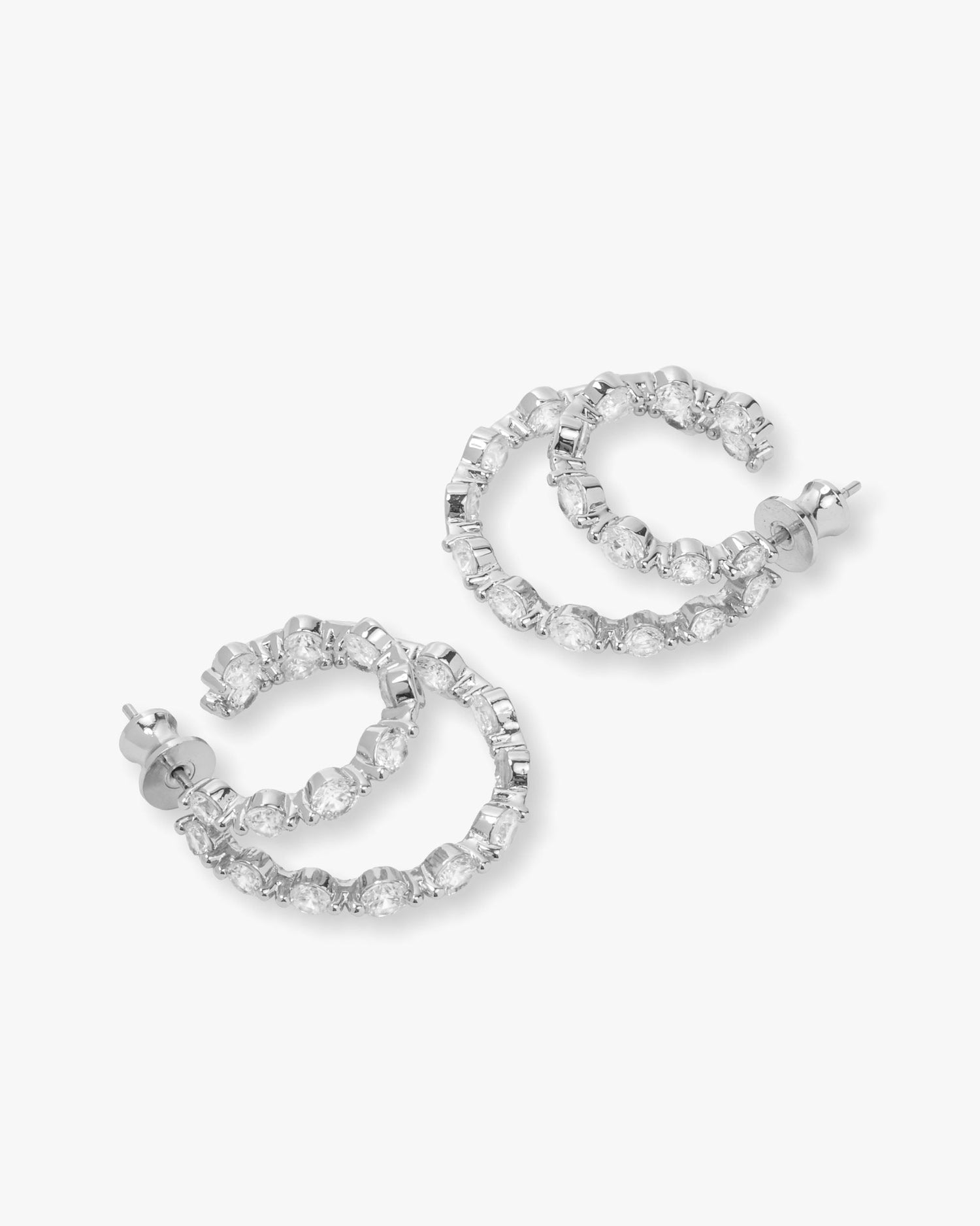 she-is-an-icon-double-hoops-in-silver-and-white-diamondettes