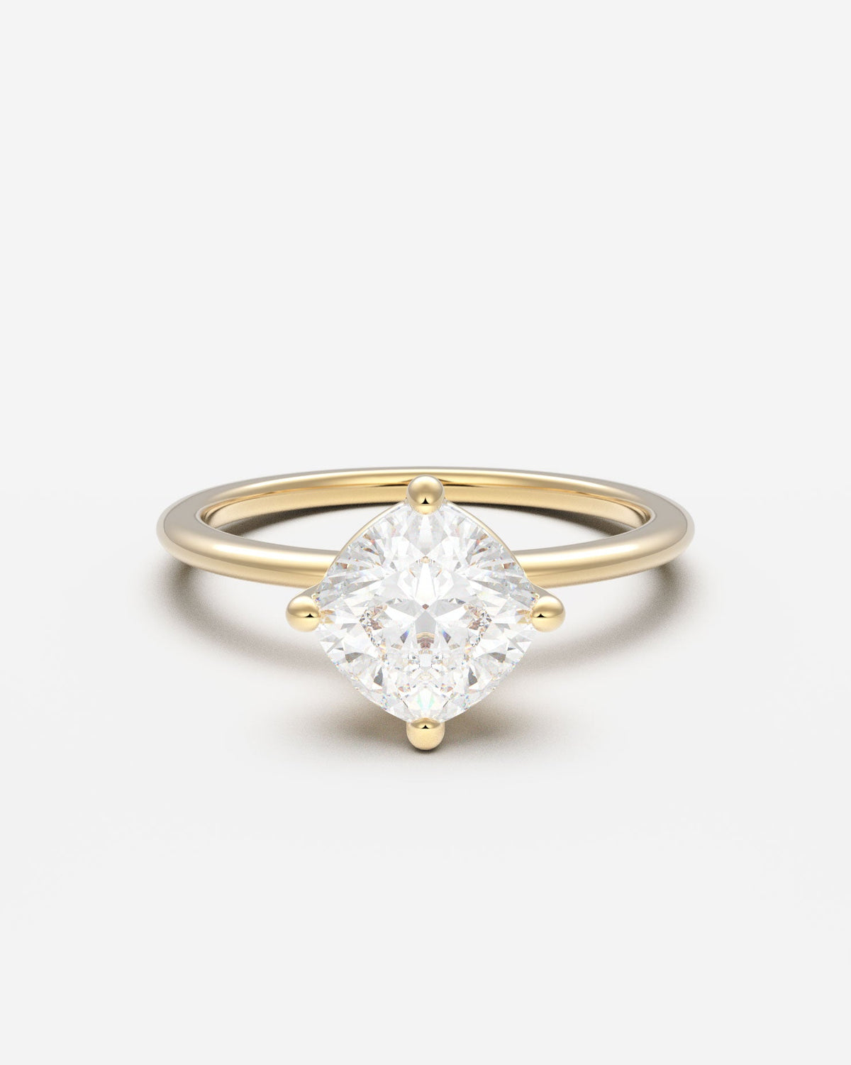 The East West Solitaire — Cushion