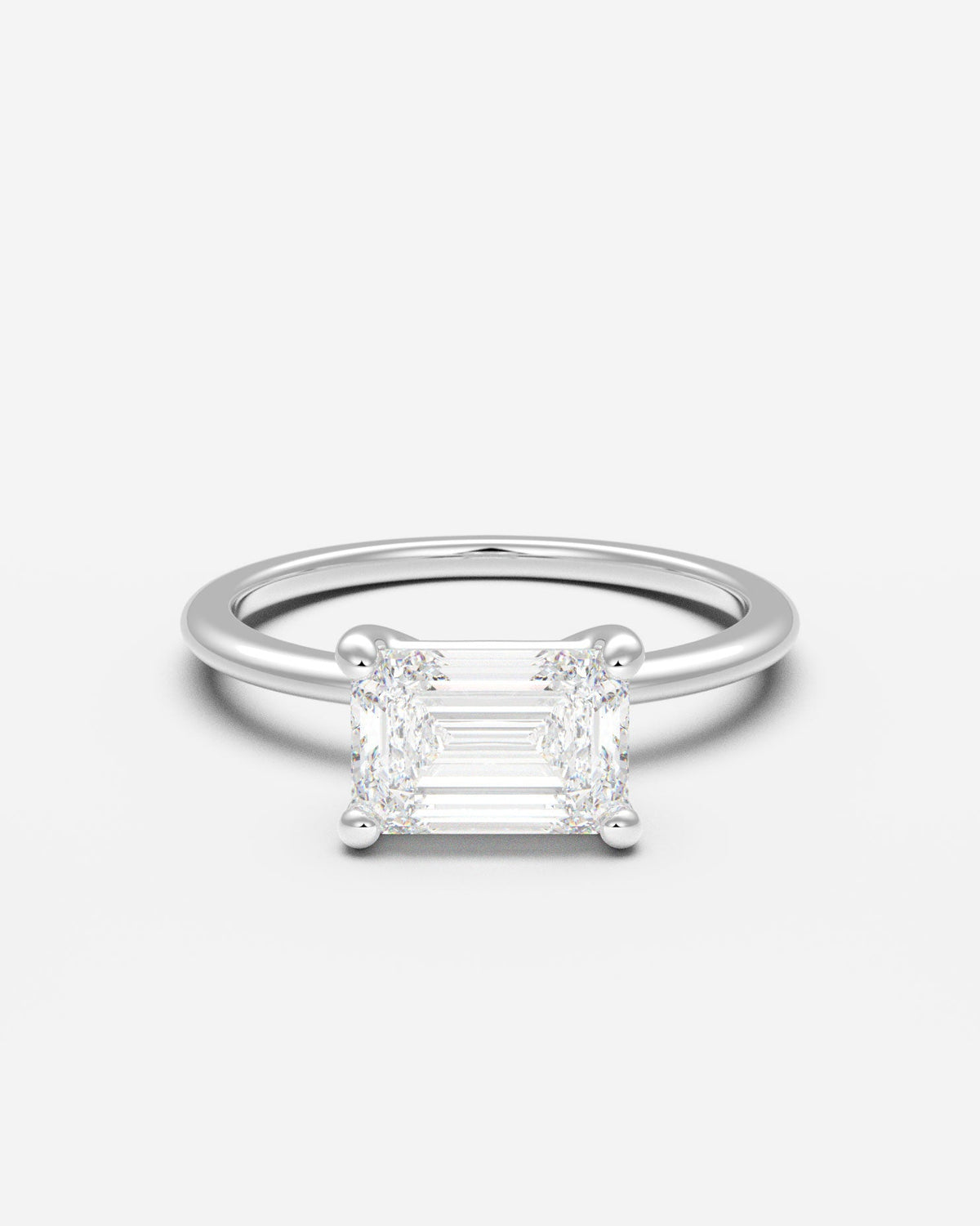 The East West Solitaire — Emerald