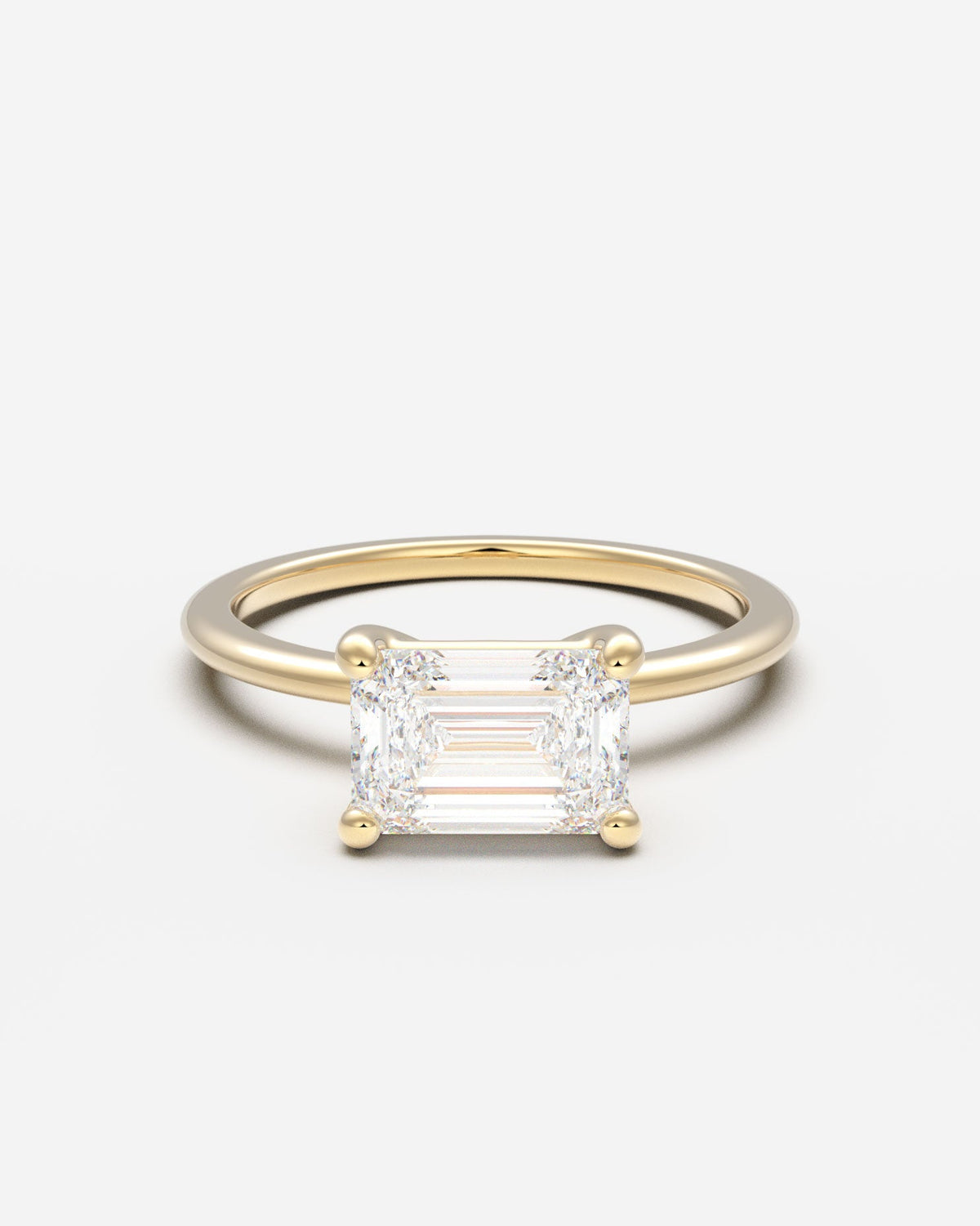 The East West Solitaire — Emerald