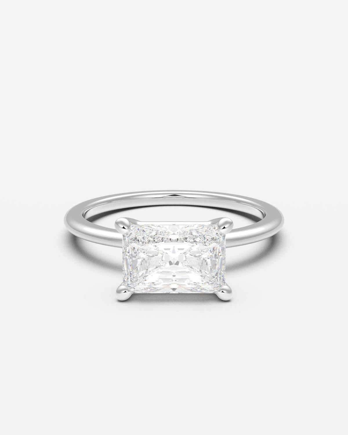 The East West Solitaire — Radiant