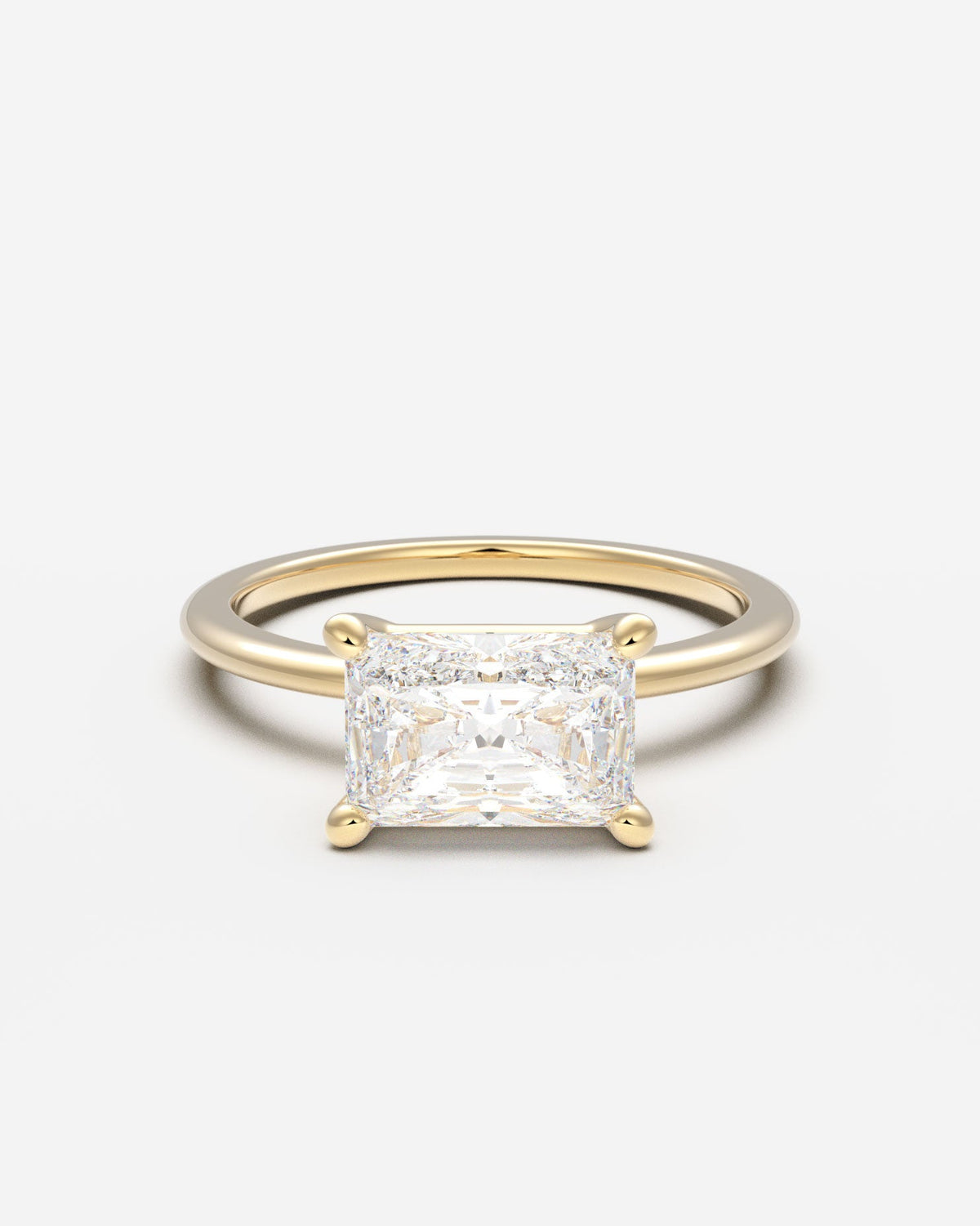 The East West Solitaire — Radiant
