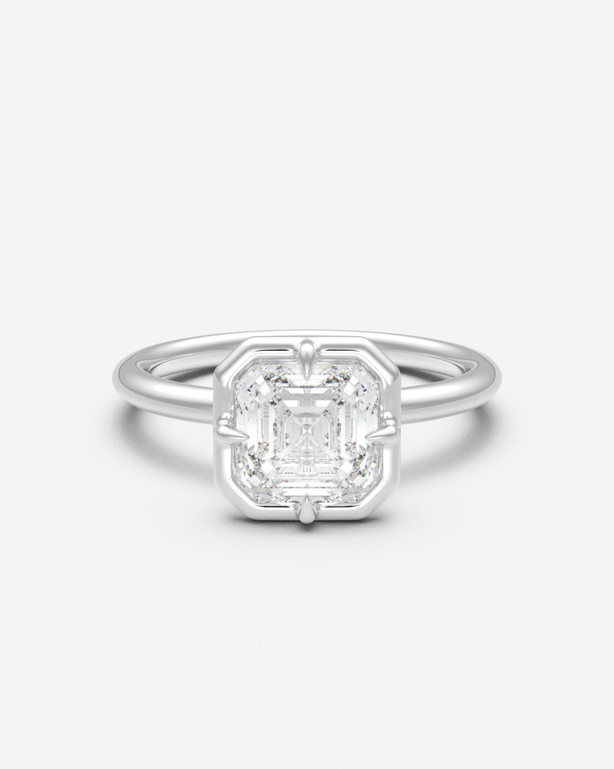 The Eclipse Solitaire — Asscher